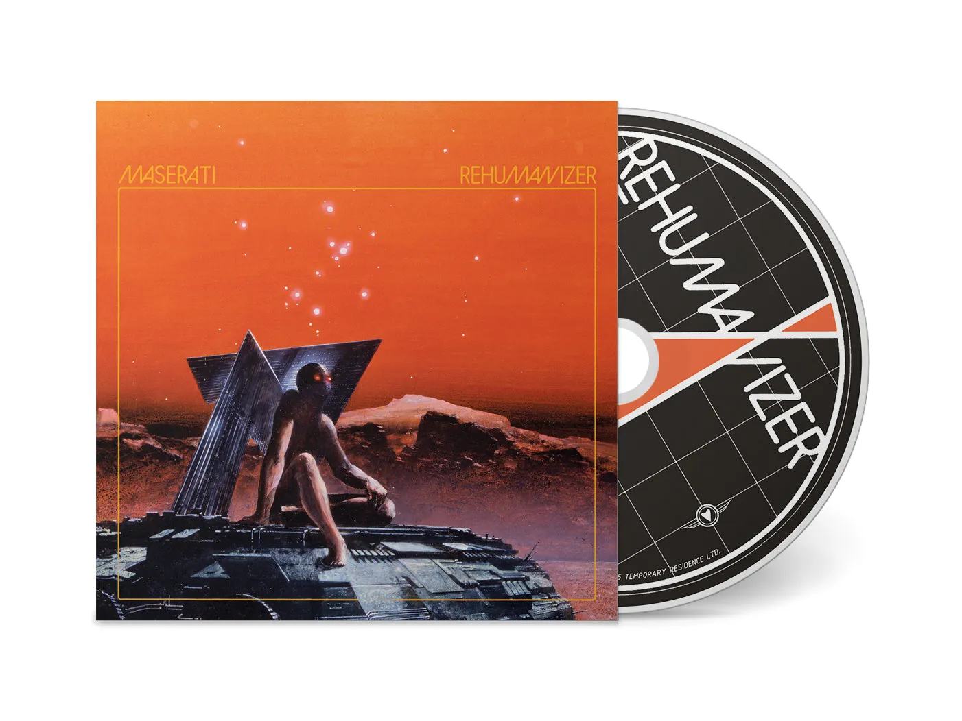 Maserati Rehumanizer LP vinyle noir krautrock