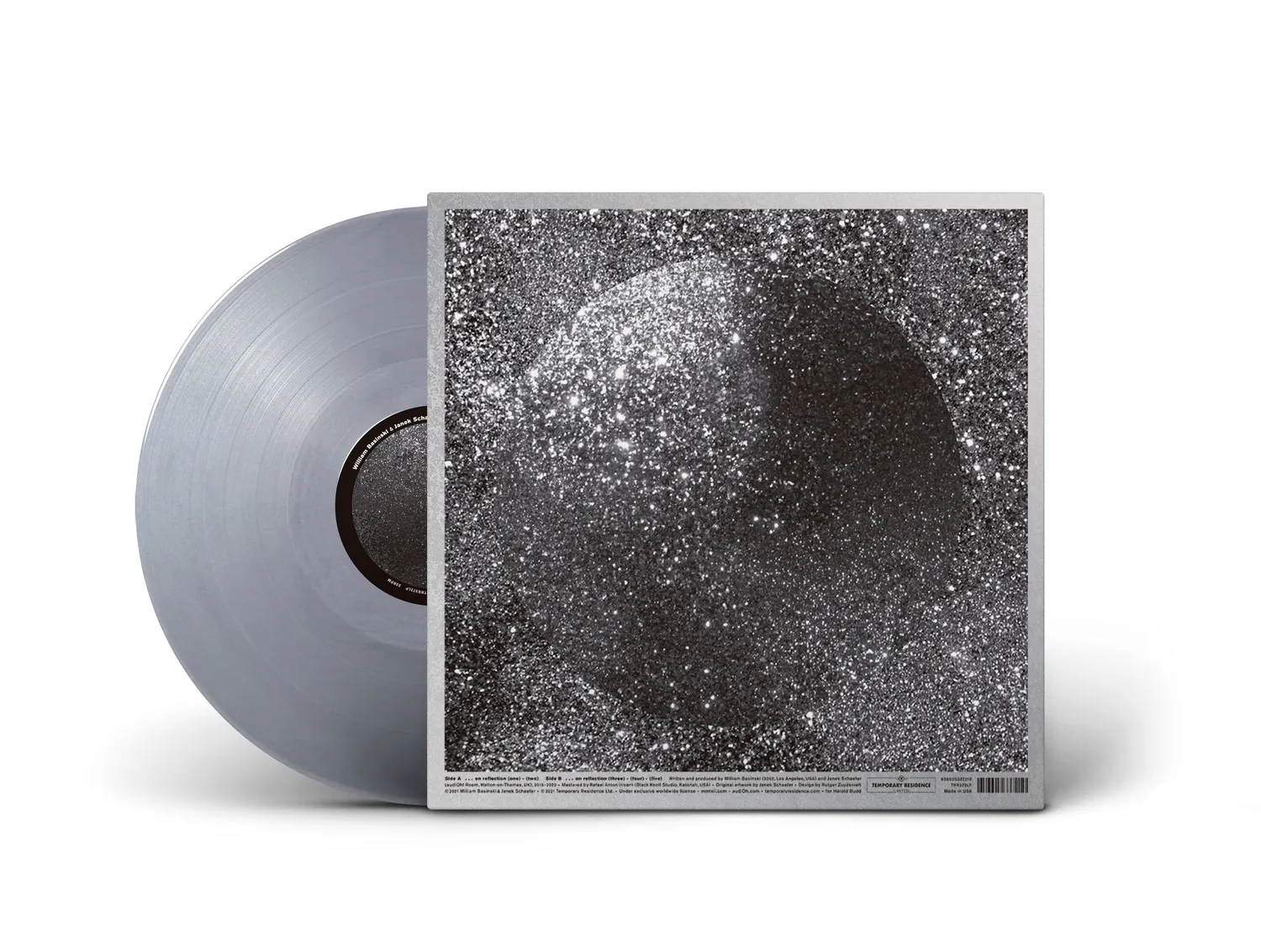 Basinski Schaefer On Reflection vinyle noir LP ambient