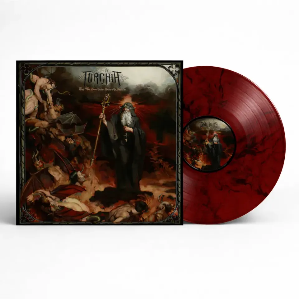 Torchia They Are Born Under Rules of the Darkness vinyle rouge marbré