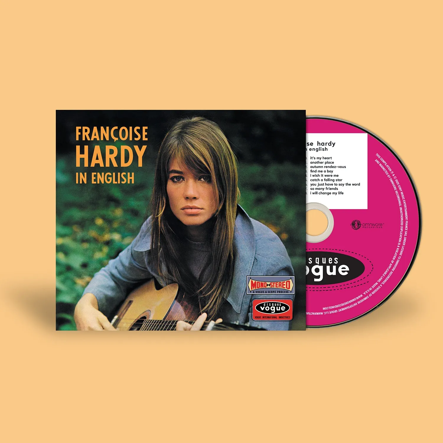 Omnivore Recordings Françoise Hardy In English Vinyle yéyé