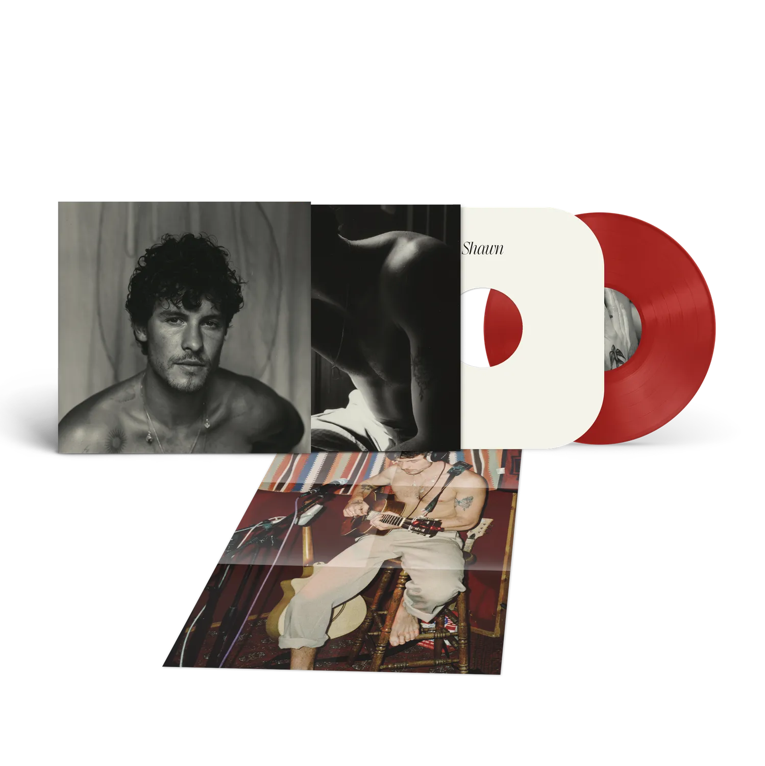 EMI Shawn Mendes Shawn vinyle LP rouge limité