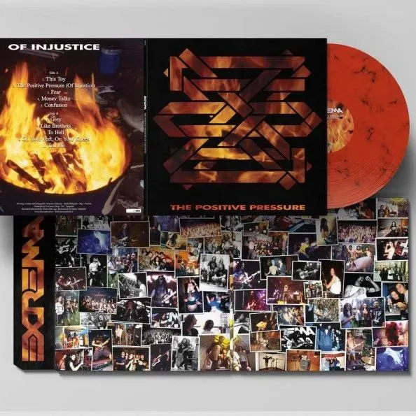 Rockshots Records Extrema The Positive Pressure vinyle thrash