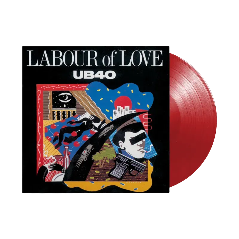UB40 Labour Of Love vinyle rouge édition limitée LP