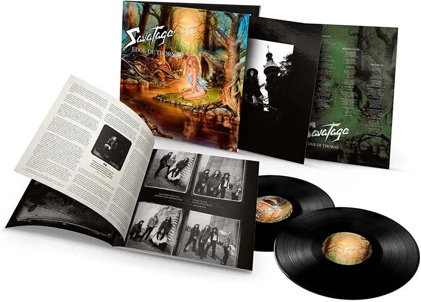 Savatage Edge Of Thorns double vinyle 180g 45 tours