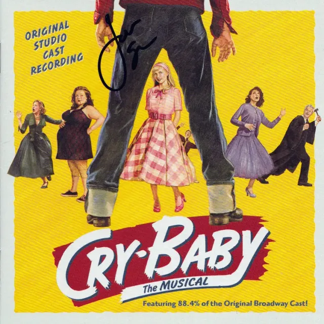 Center Stage Records Cry-Baby CD dedicace signe James Snyder