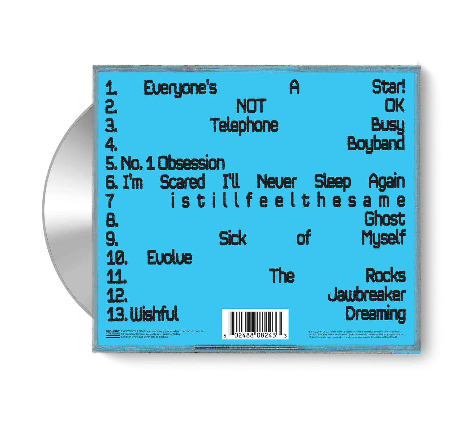 EMI Everyone's A Star CD Michael Deluxe + carte signée