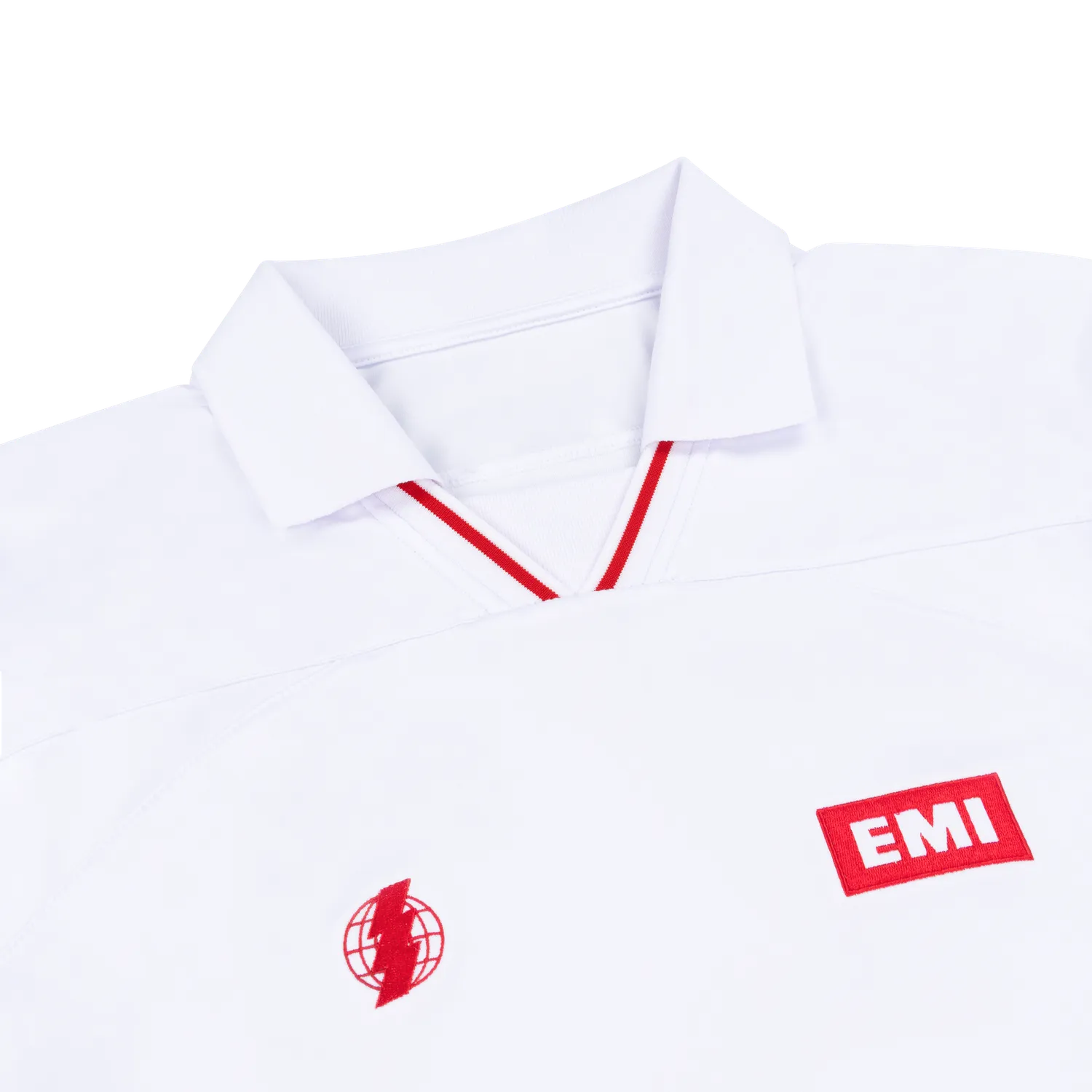 EMI Records Away maillot blanc 31 manches courtes