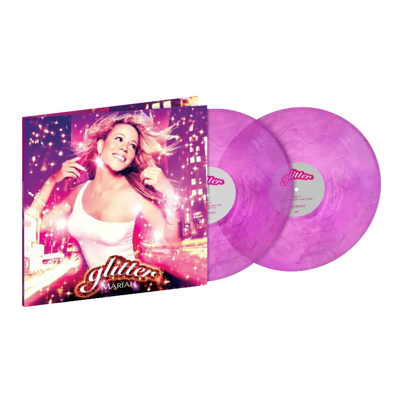 Mariah Carey Glitter 25th Anniversary vinyle 2LP violet