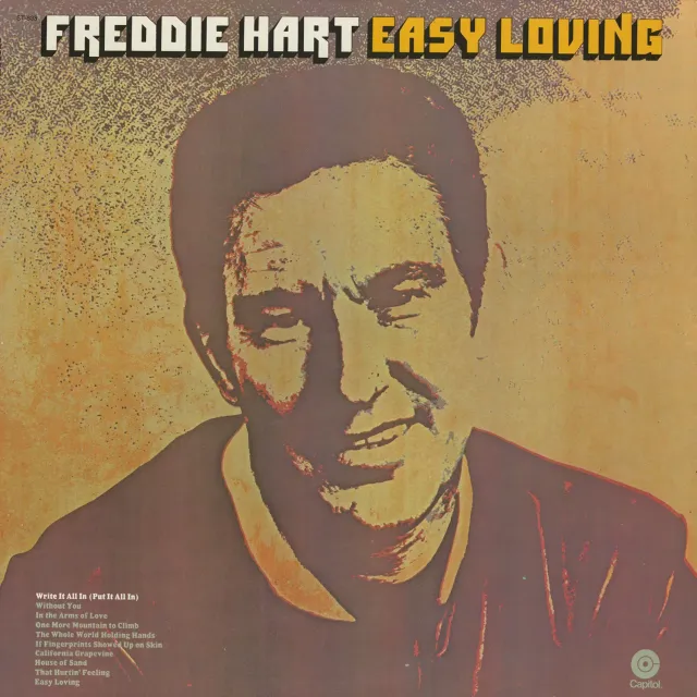 Freddie Hart Easy Loving LP Vinyle vintage scellé