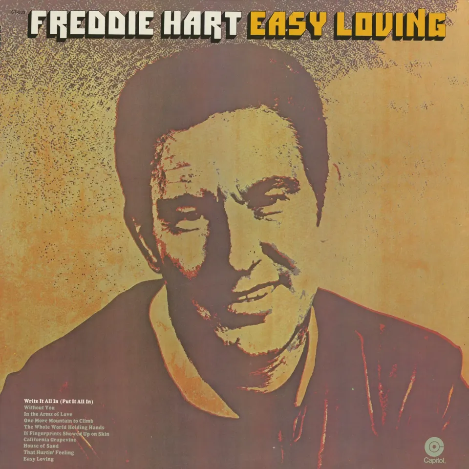 Freddie Hart Easy Loving LP Vinyle vintage scellé