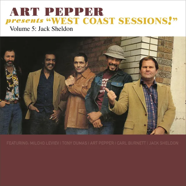 Art Pepper West Coast Sessions Vol.5 CD Jack Sheldon jazz