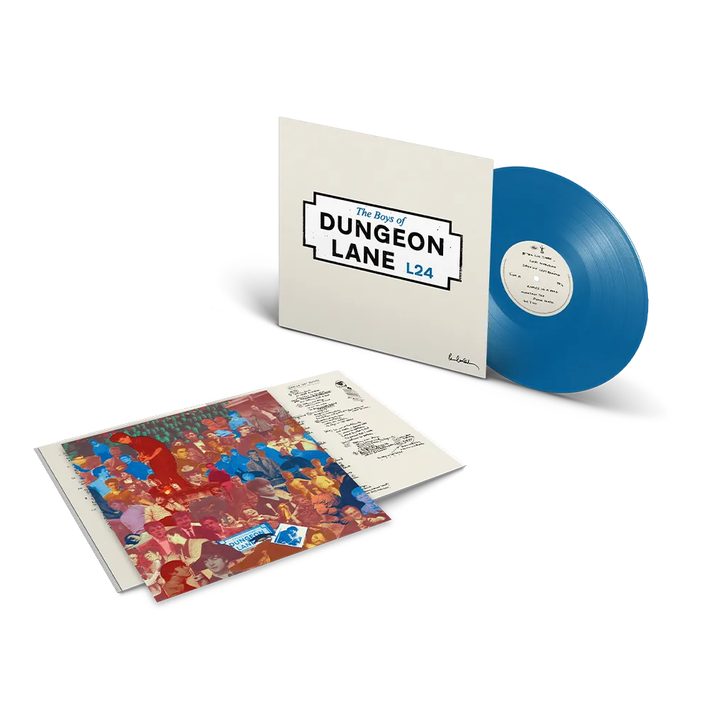 EMI The Boys of Dungeon Lane vinyle LP bleu + livret 12 pages