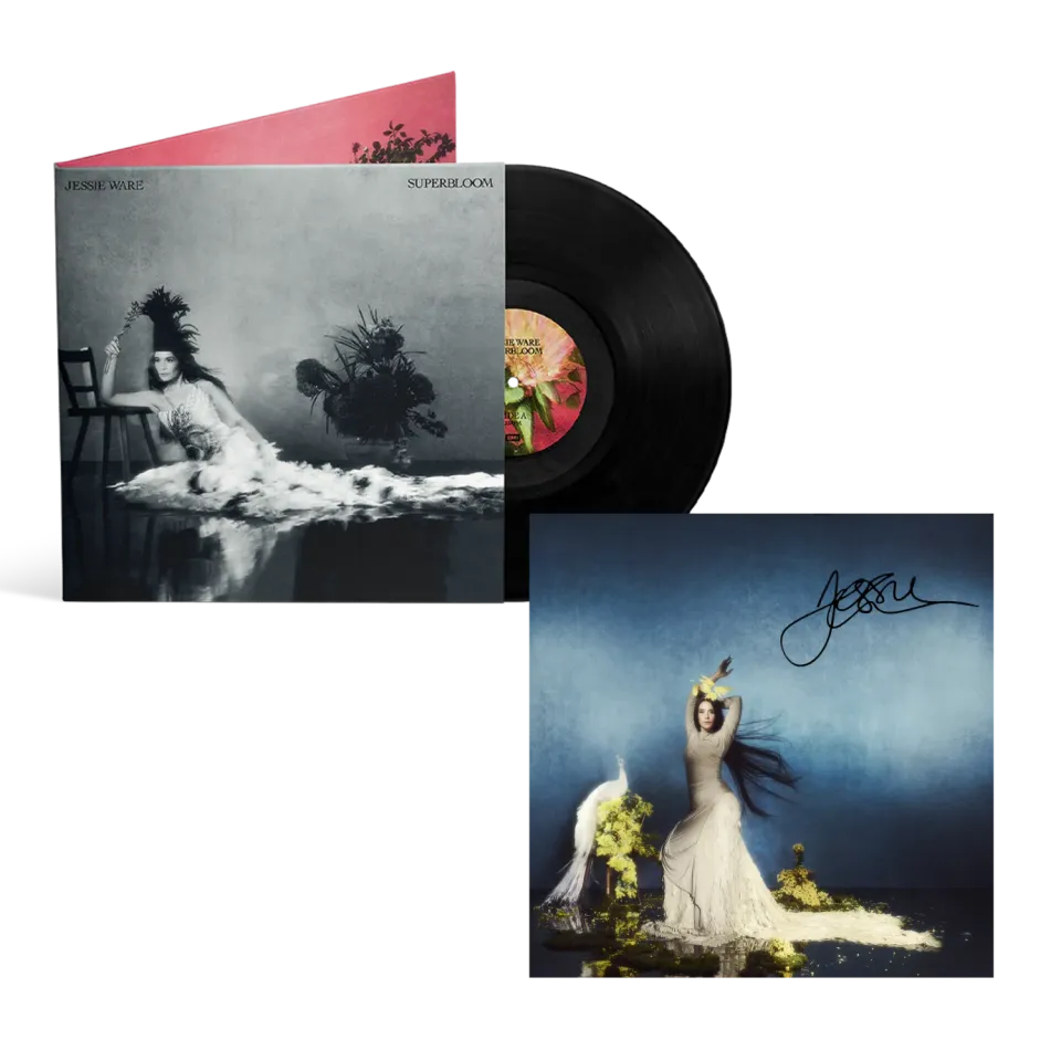 EMI Superbloom vinyle LP cover alt signée