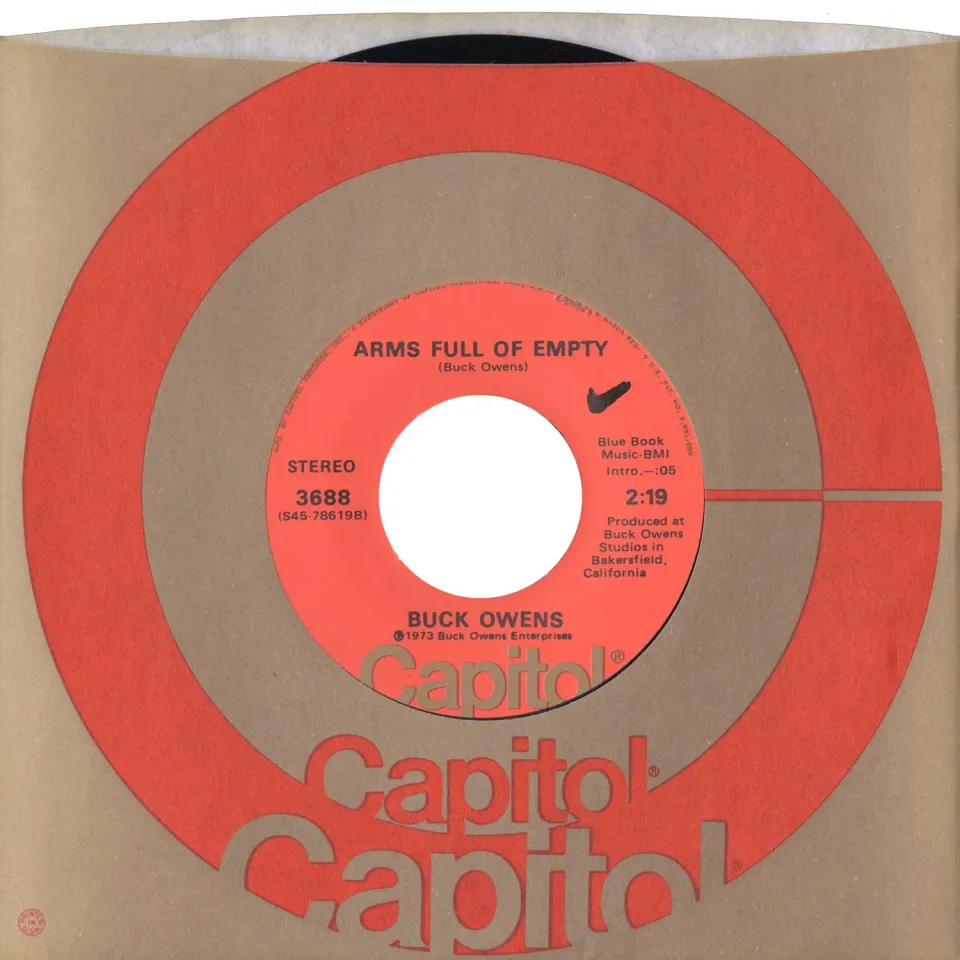 Omnivore Recordings Buck Owens Arms Full Of Empty vinyle 7 pouces