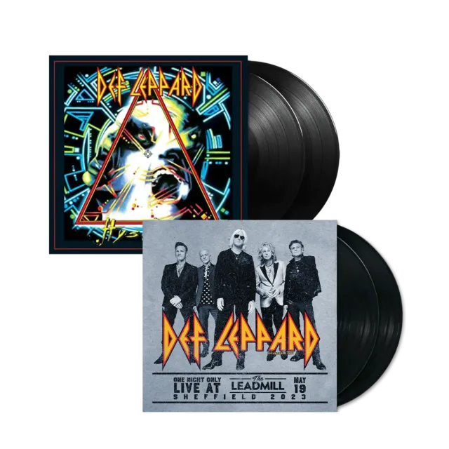 EMI Def Leppard coffret vinyles Leadmill + Hysteria