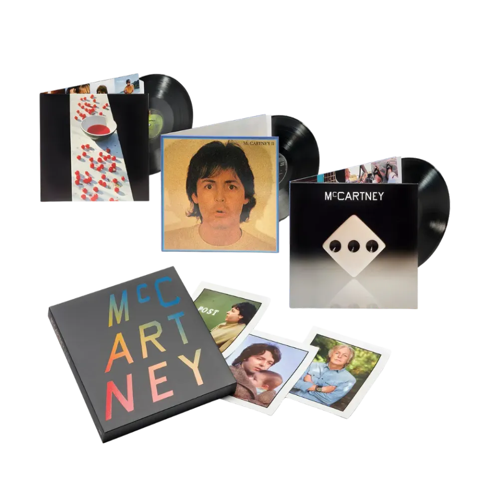 Paul McCartney I II III coffret 3LP 180g slipcase