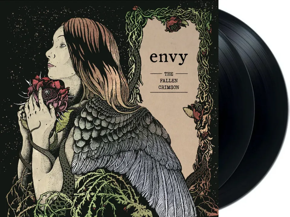 Envy The Fallen Crimson double vinyle noir post-hardcore