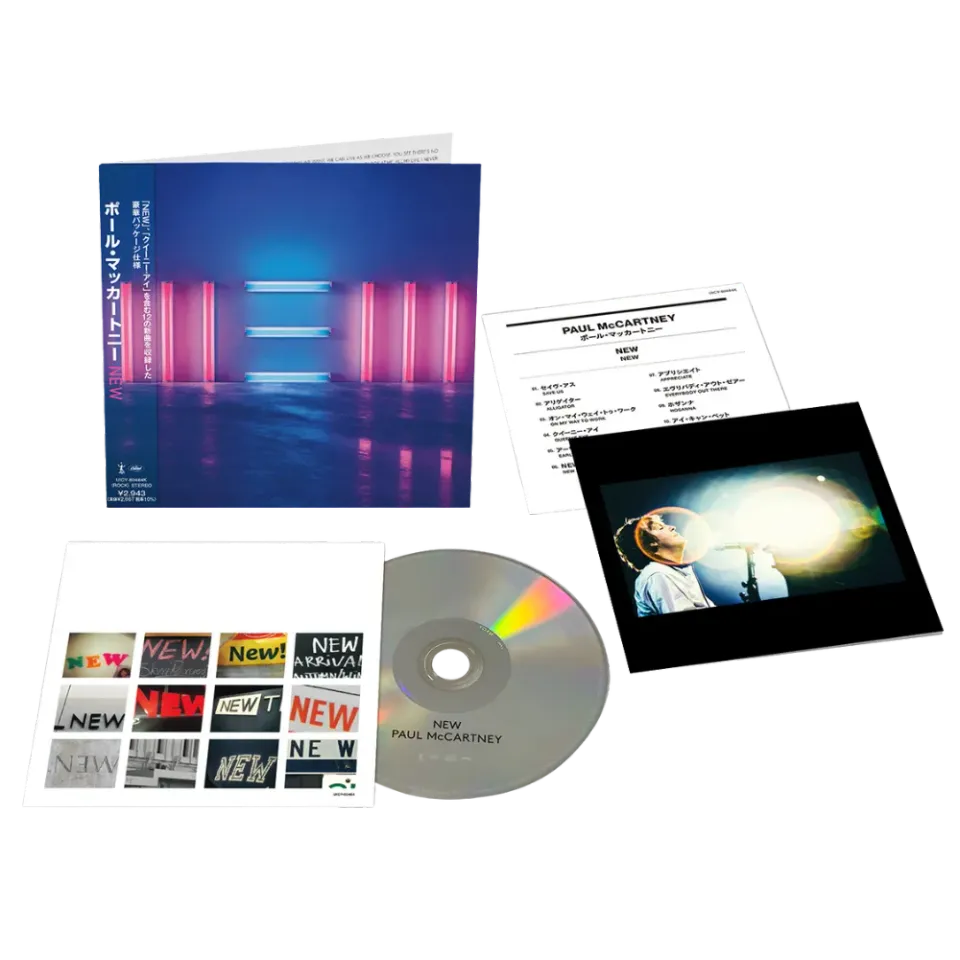 Paul McCartney New CD édition japonaise SHM-CD