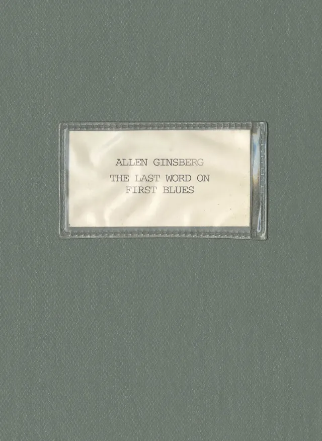 Omnivore Recordings Allen Ginsberg Last Word On First Blues coffret 3 CD