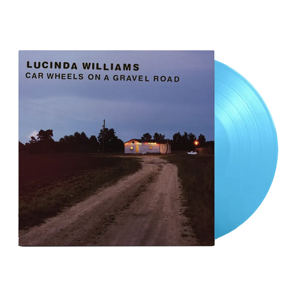 EMI Lucinda Williams Car Wheels vinyle bleu limité