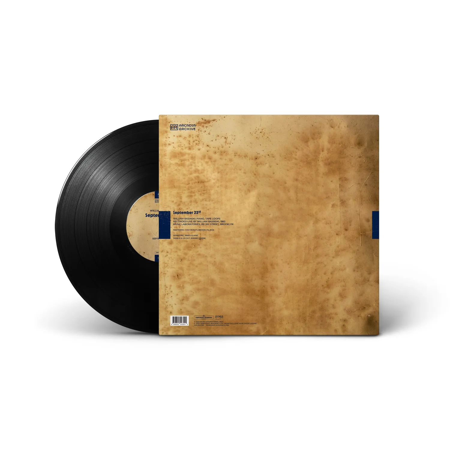 Temporary Residence Basinski September 23rd CD ambient