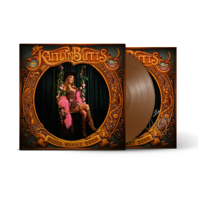 EMI Hello Honky Tonk vinyle marron dédicacé