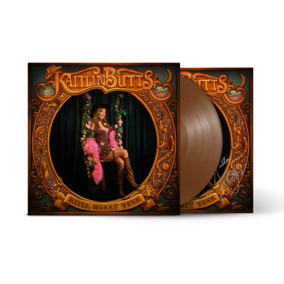 EMI Hello Honky Tonk vinyle marron dédicacé