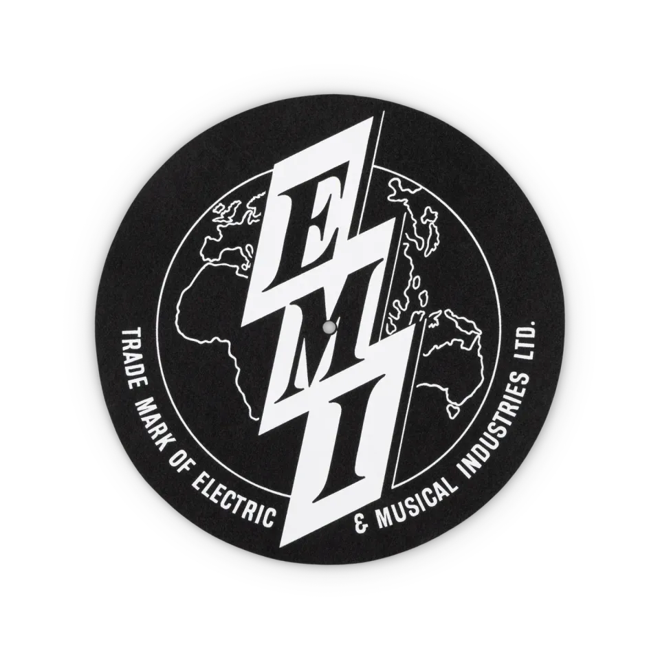 EMI Retro Logo slipmat feutrine 12 pouces