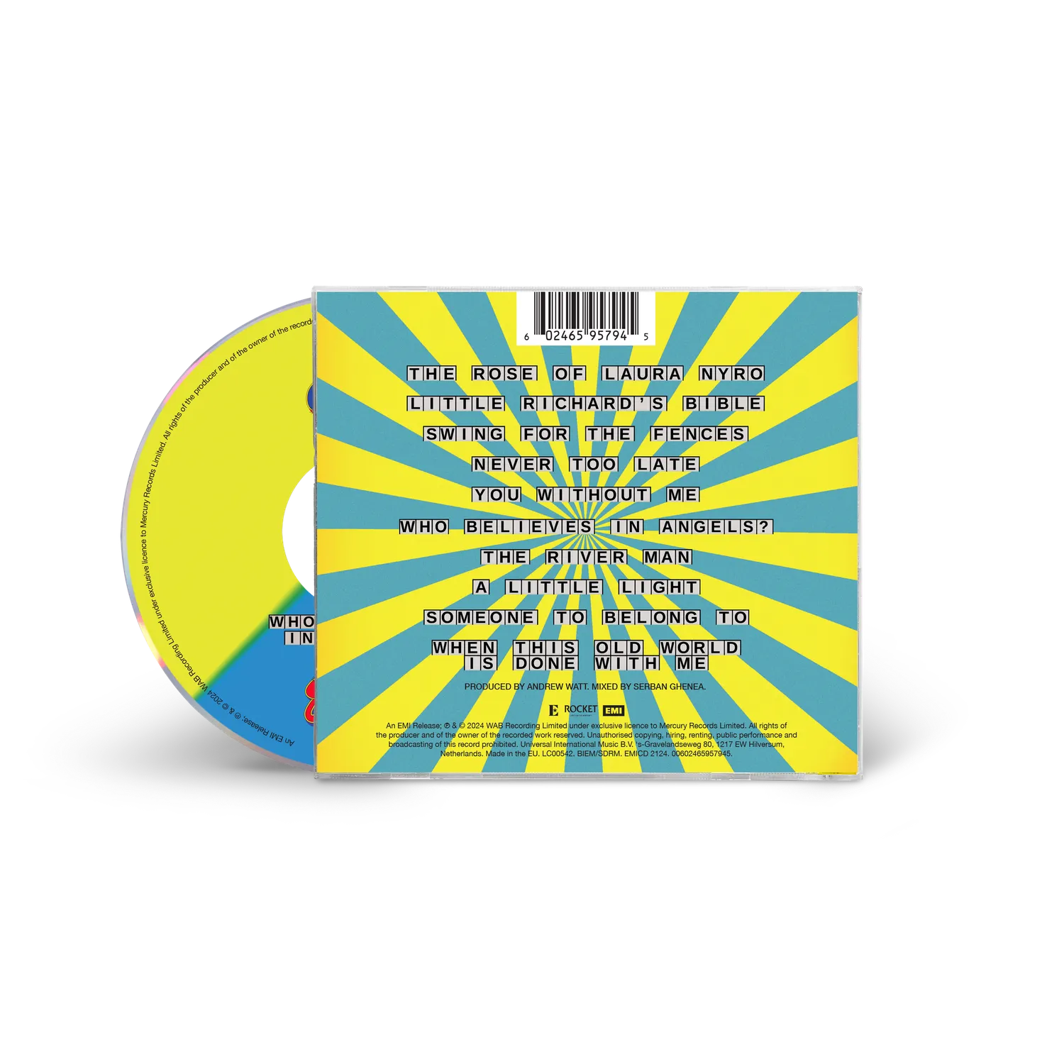 EMI Who Believes In Angels CD tricolore standard