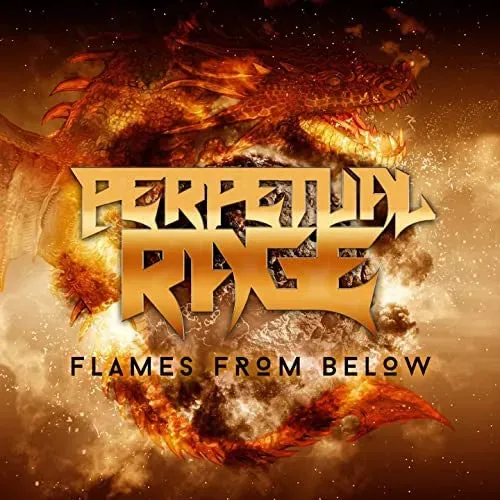 Rockshots Records Perpetual Rage Flames From Below CD heavy metal
