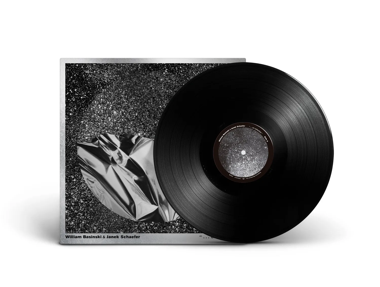 Basinski Schaefer On Reflection vinyle noir LP ambient