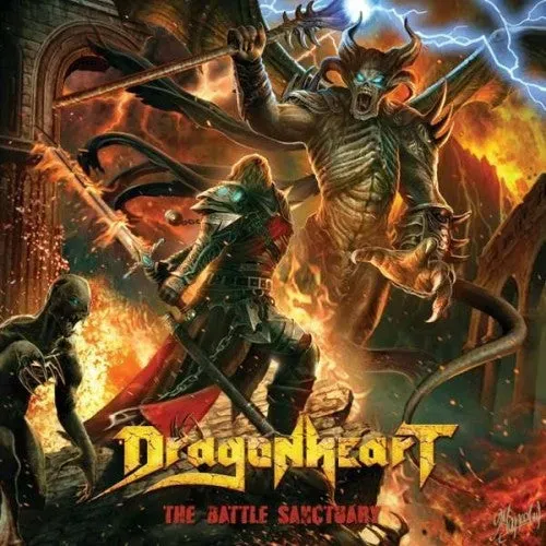 Dragonheart The Battle Sanctuary CD power metal