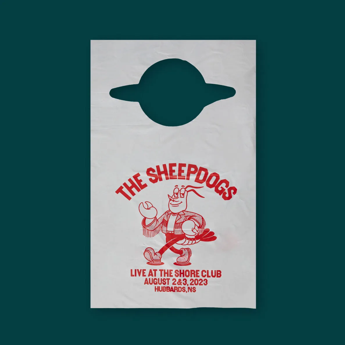 Sheepdogs Recording Co Shore Club bavoir homard édition limitée