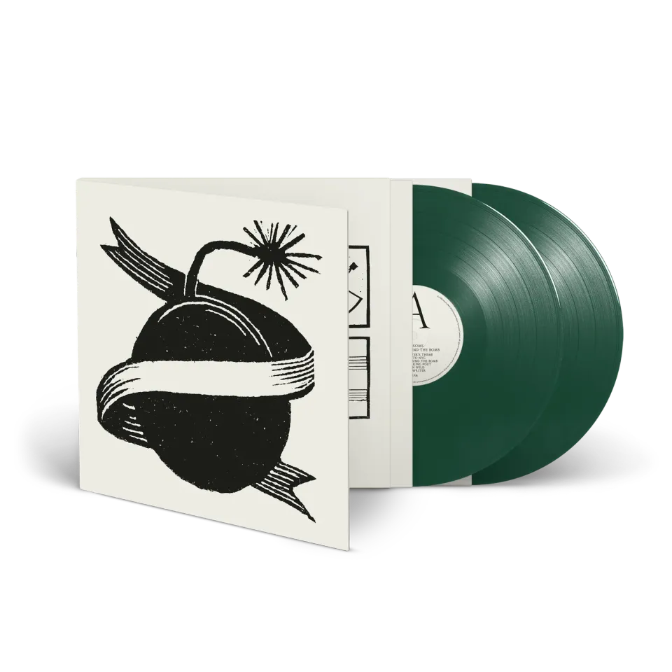 EMI Ribbon Around The Bomb vinyle 2LP vert foncé édition exclusive