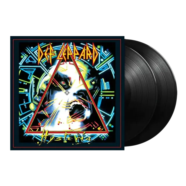 EMI Def Leppard Hysteria vinyle 2LP deluxe