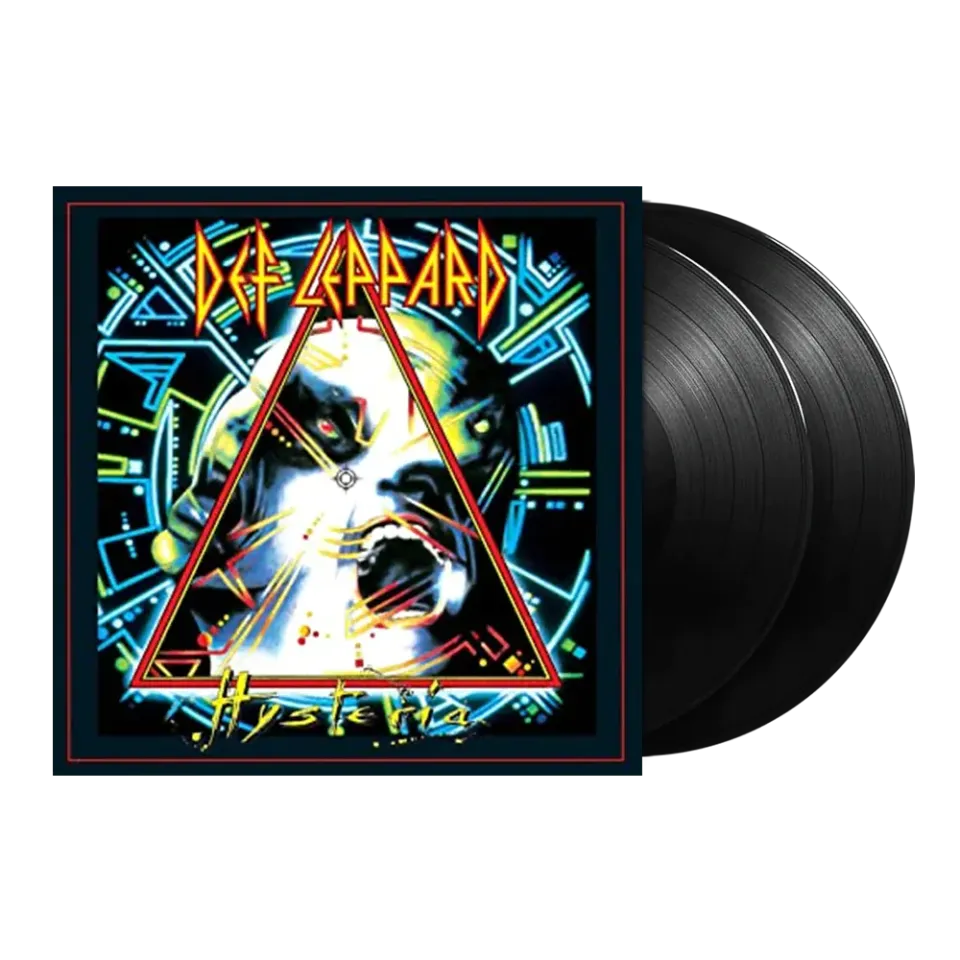 EMI Def Leppard Hysteria vinyle 2LP deluxe