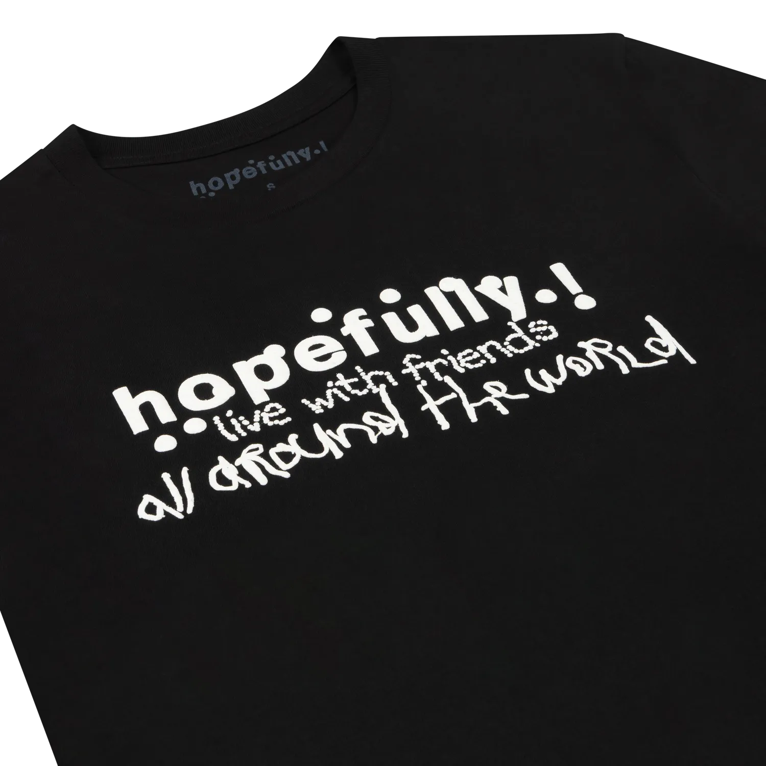 EMI Hopefully! t-shirt tournée noir coton