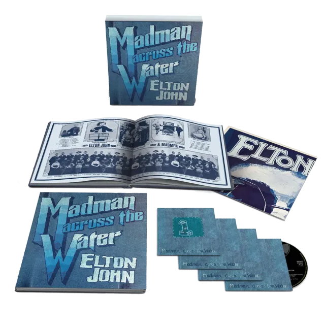 EMI Madman Across The Water coffret 3CD Blu-ray deluxe 50 ans
