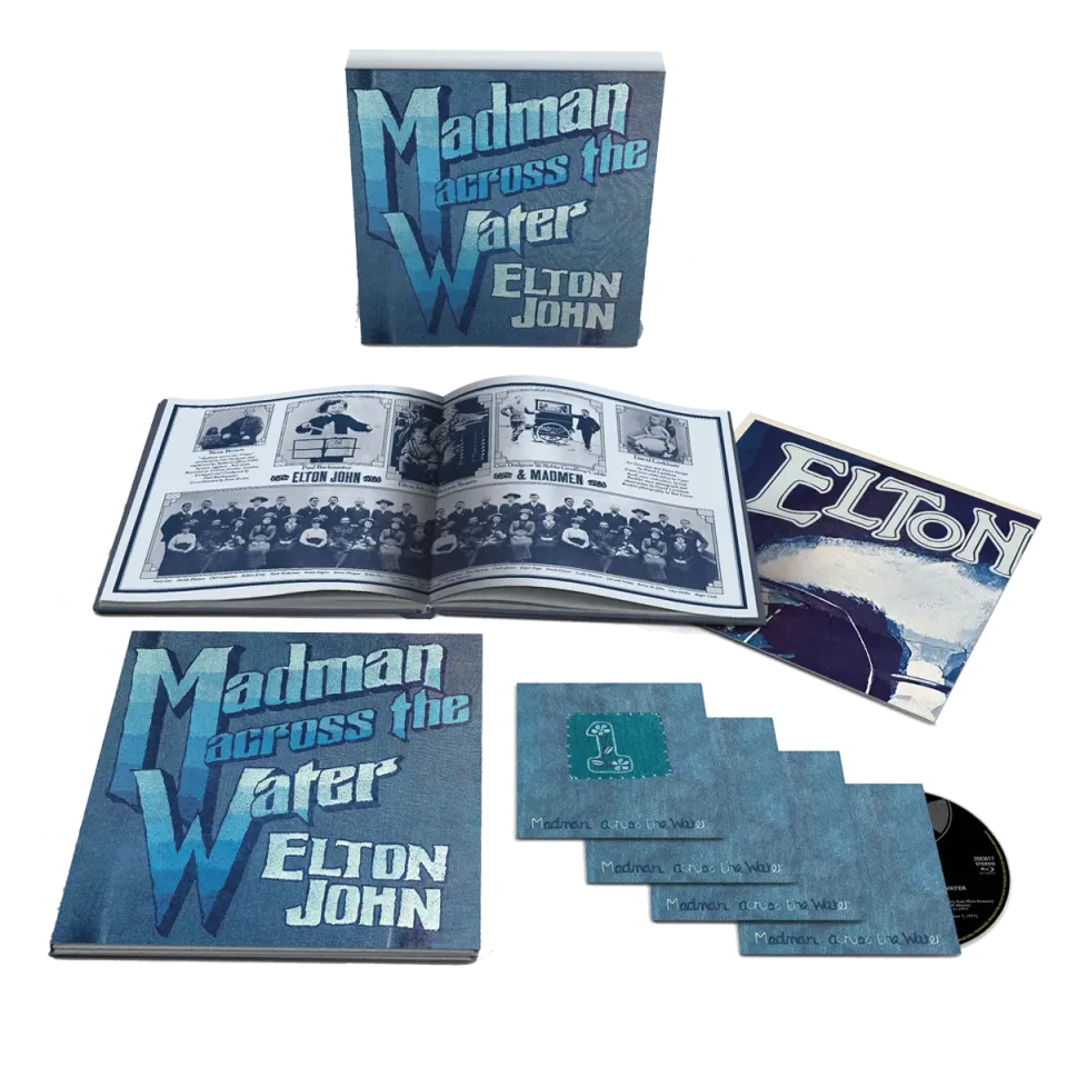 EMI Madman Across The Water coffret 3CD Blu-ray deluxe 50 ans