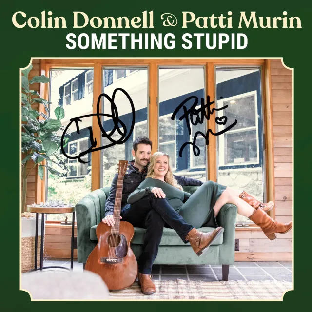 Center Stage Records Something Stupid CD dédicacé duo