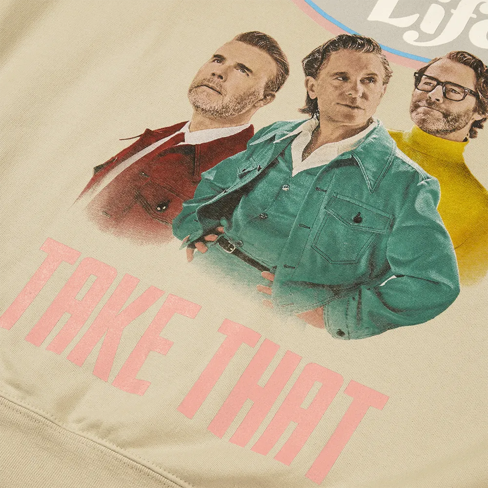EMI Take That This Life sweat col rond sable coton