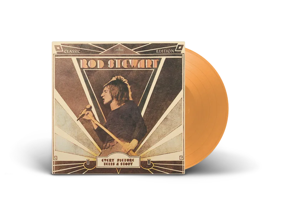 EMI Every Picture vinyle LP orange Maggie May