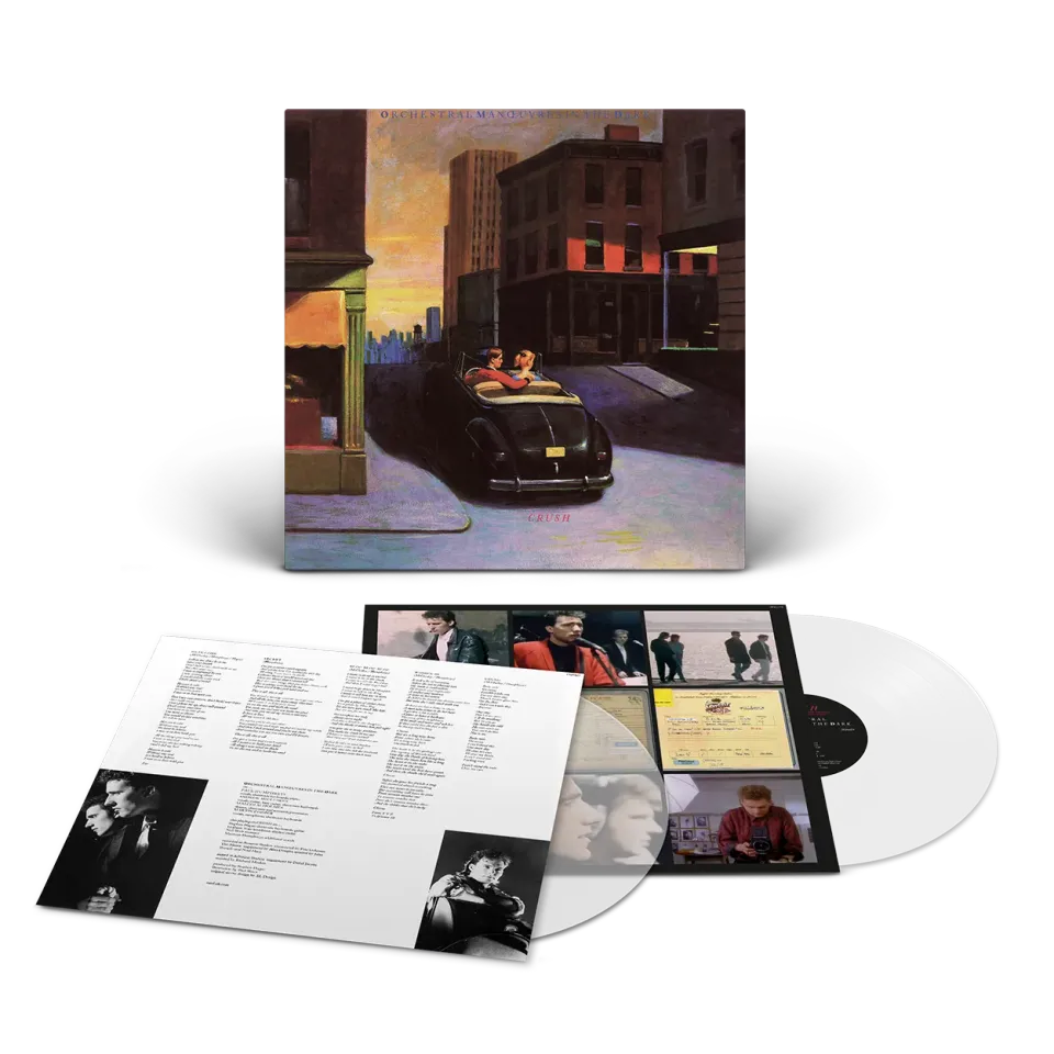 EMI Crush 40th Anniversary Deluxe vinyle 2LP transparent