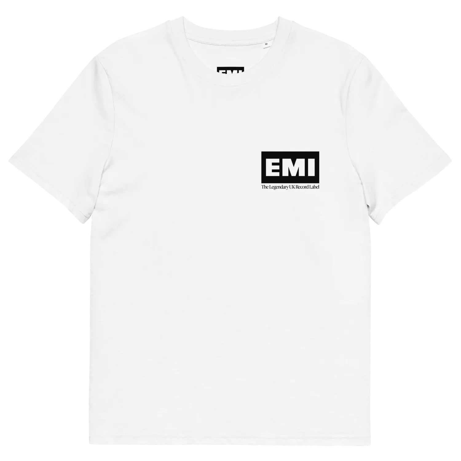 EMI Retro Logo t-shirt blanc coton bio