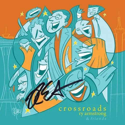 Center Stage Records Ry Armstrong Crossroads CD dédicacé caritatif