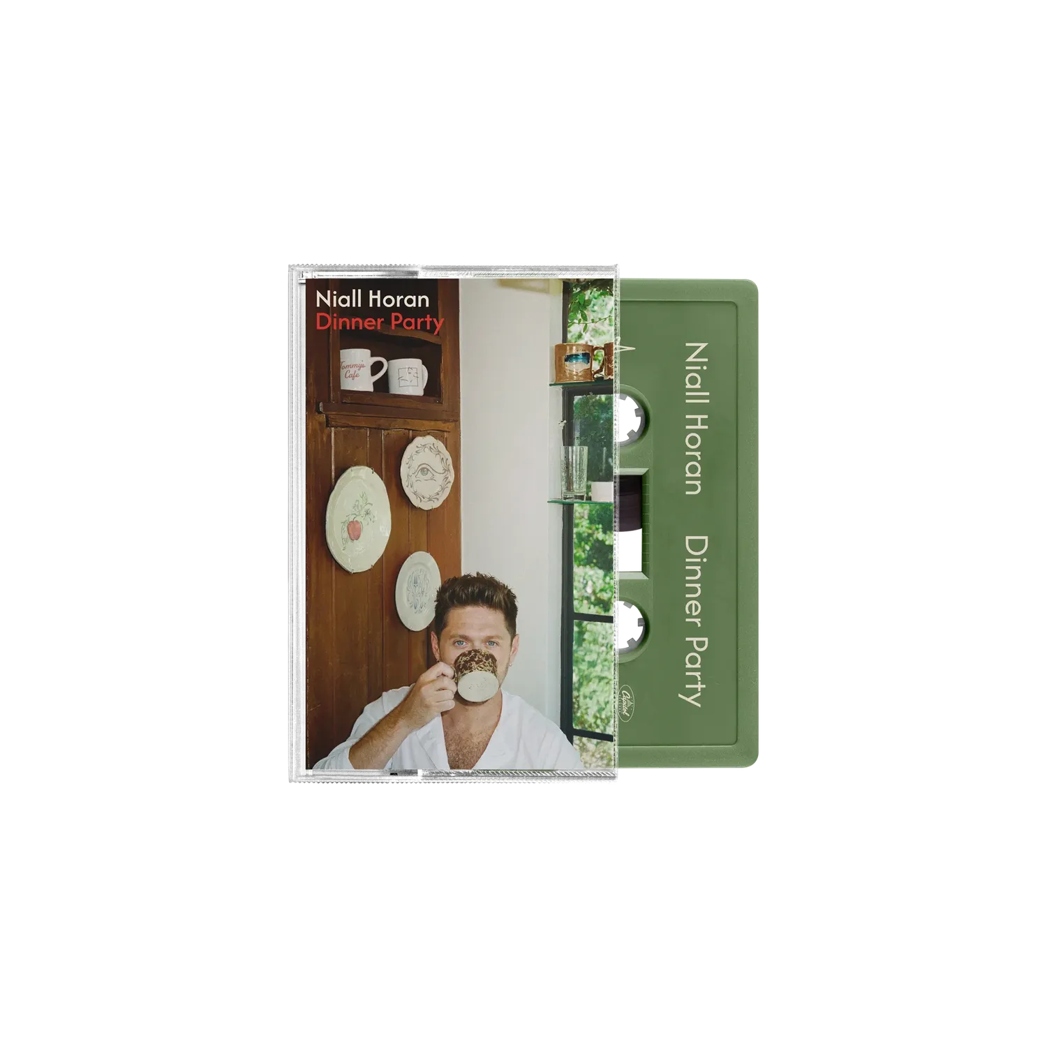 EMI Dinner Party Sage cassette + carte dédicacée