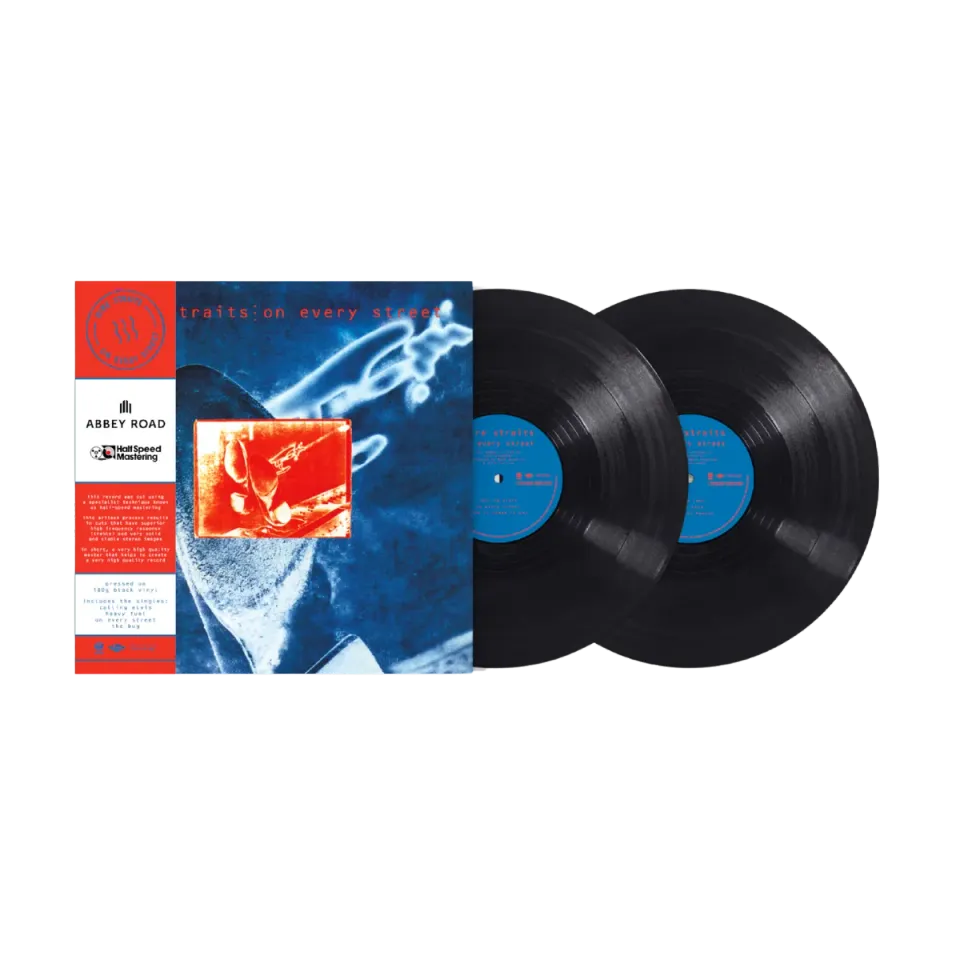 Dire Straits On Every Street 2LP vinyle noir 180g