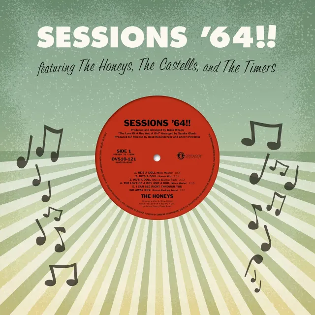 Omnivore Recordings Sessions 64 Vinyle 10" gold translucide
