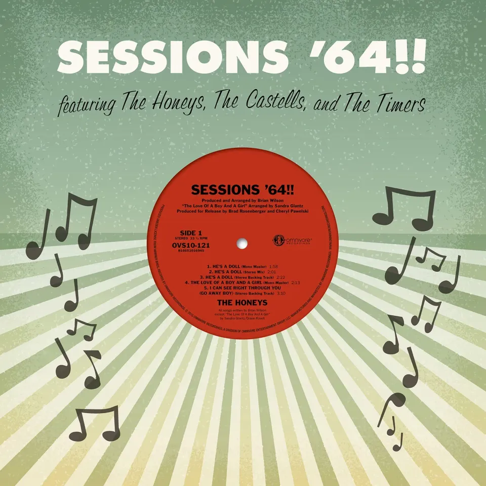Omnivore Recordings Sessions 64 Vinyle 10" gold translucide