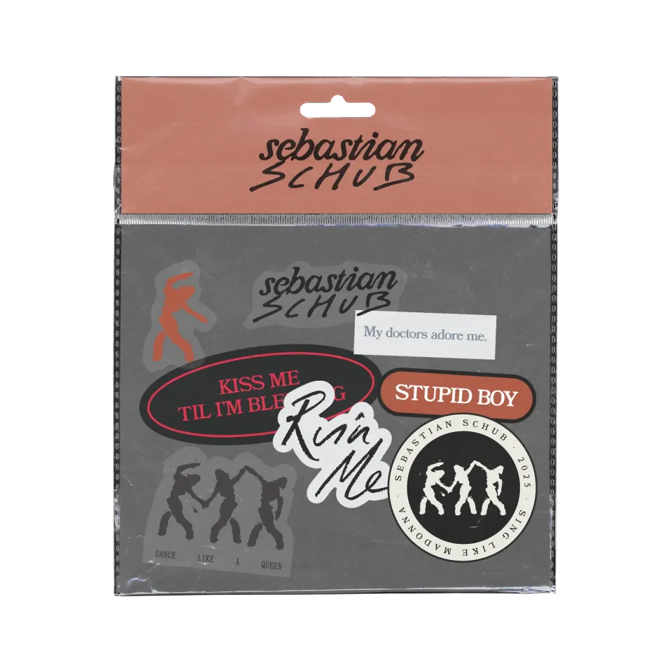 Madonna Sing Like Madonna pack 8 stickers brillants